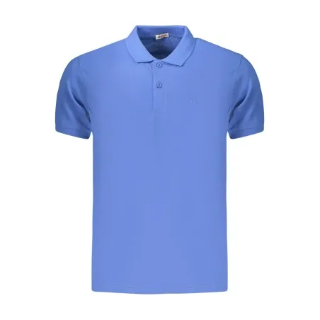 Polo à manches courtes homme bleu à motif fusil - RIFLE