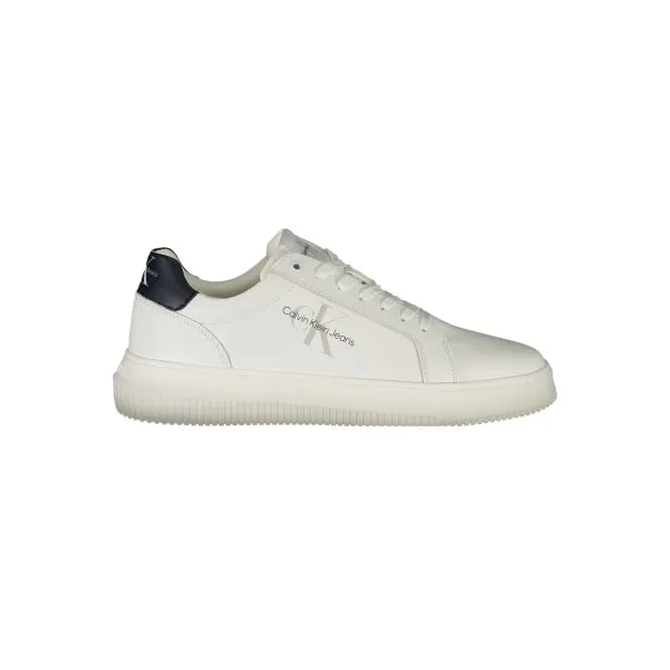 CHAUSSURES DE SPORT POUR HOMMES CALVIN KLEIN BLANCHES - CALVIN KLEIN