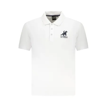 Polo US Grand à manches courtes pour homme, blanc - U.S. GRAND