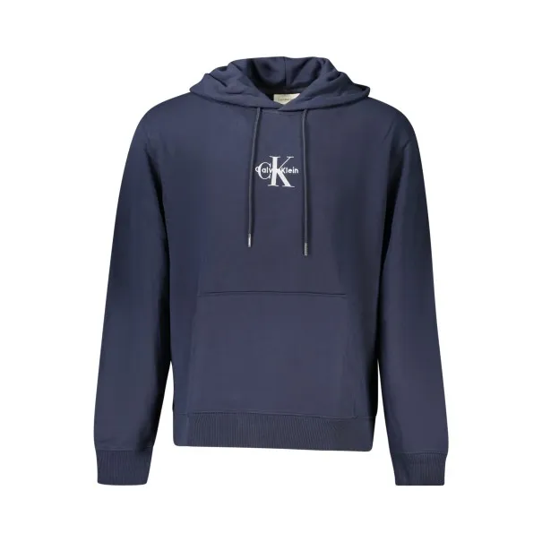 Sweat-shirt zippé bleu Calvin Klein pour homme - CALVIN KLEIN