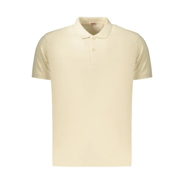 Polo homme à manches courtes, motif fusil, beige - RIFLE