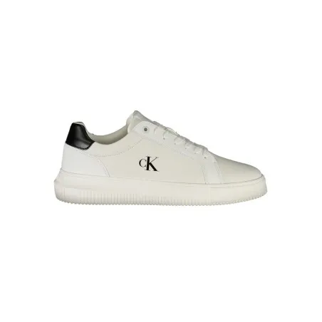 CHAUSSURES DE SPORT POUR HOMMES CALVIN KLEIN BLANCHES - CALVIN KLEIN