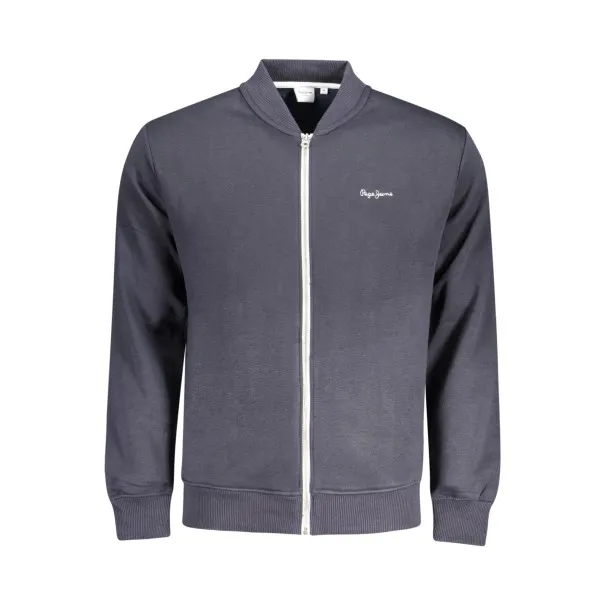 Sweat-shirt zippé bleu pour homme PEPE JEANS - PEPE JEANS