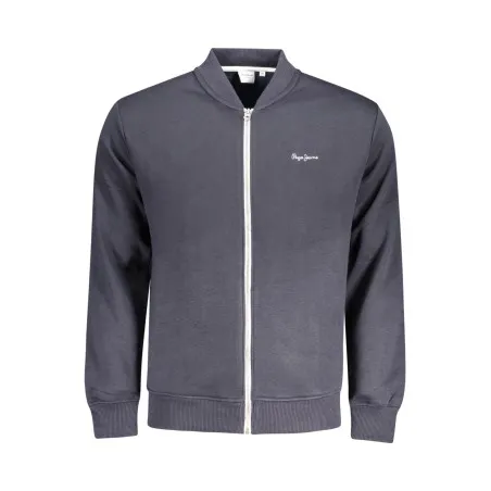 Sweat-shirt zippé bleu pour homme PEPE JEANS - PEPE JEANS