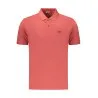 POLO ROUGE À MANCHES COURTES POUR HOMME AVEC MOTIFS DE FUSIL - RIFLE