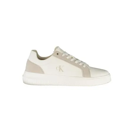 CHAUSSURES DE SPORT POUR HOMMES CALVIN KLEIN BLANCHES - CALVIN KLEIN