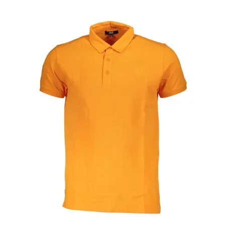 CAVALLI CLASS POLO MANCHES COURTES HOMME ORANGE - CAVALLI CLASS