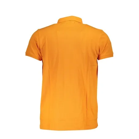 CAVALLI CLASS POLO MANCHES COURTES HOMME ORANGE - CAVALLI CLASS