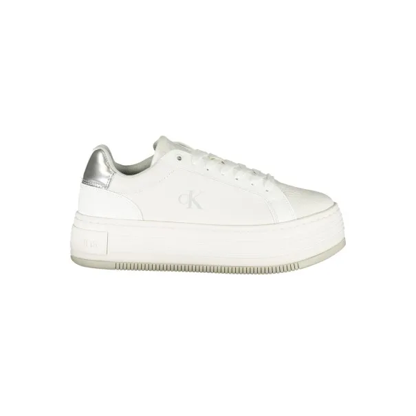 CHAUSSURES DE SPORT POUR FEMMES CALVIN KLEIN BLANCHES - CALVIN KLEIN