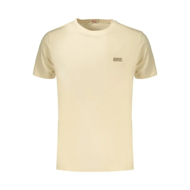 T-shirt à manches courtes pour homme, motif fusil, beige - RIFLE