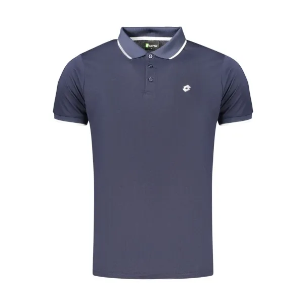 Polo à manches courtes pour homme LOTTO, bleu - Lotto