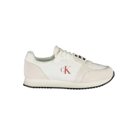 CHAUSSURES DE SPORT POUR HOMMES CALVIN KLEIN BLANCHES - CALVIN KLEIN