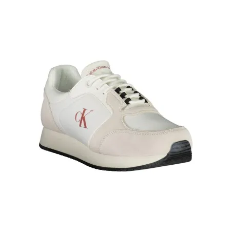 CHAUSSURES DE SPORT POUR HOMMES CALVIN KLEIN BLANCHES - CALVIN KLEIN