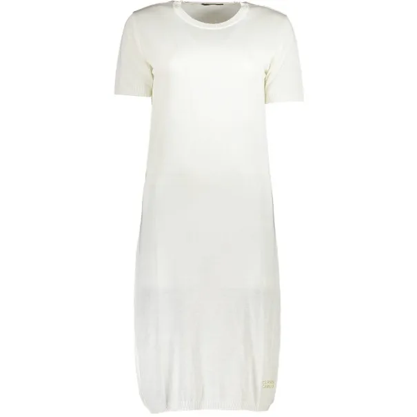 CAVALLI CLASS ROBE COURTE FEMME BLANCHE - CAVALLI CLASS