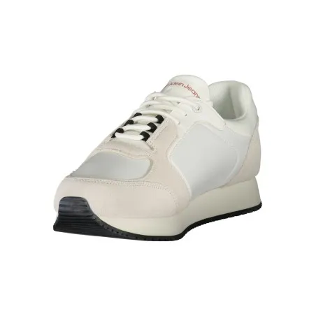 CHAUSSURES DE SPORT POUR HOMMES CALVIN KLEIN BLANCHES - CALVIN KLEIN