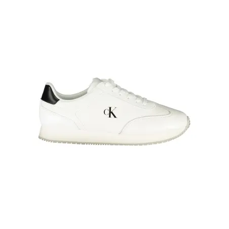 CHAUSSURES DE SPORT POUR HOMMES CALVIN KLEIN BLANCHES - CALVIN KLEIN