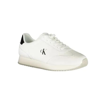 CHAUSSURES DE SPORT POUR HOMMES CALVIN KLEIN BLANCHES - CALVIN KLEIN