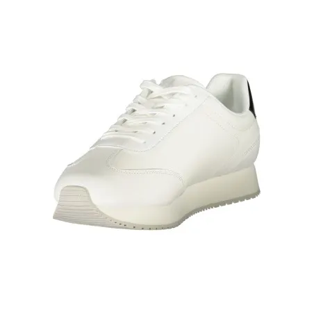 CHAUSSURES DE SPORT POUR HOMMES CALVIN KLEIN BLANCHES - CALVIN KLEIN