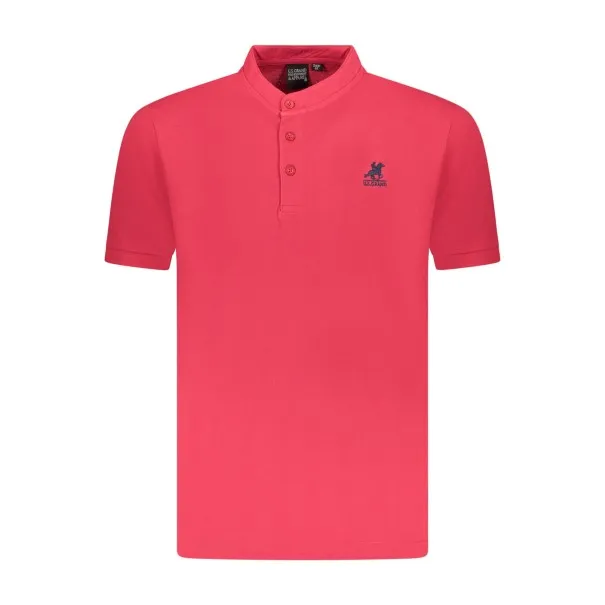 Polo à manches courtes pour homme US Grand, rouge - U.S. GRAND