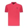 Polo à manches courtes pour homme US Grand, rouge - U.S. GRAND