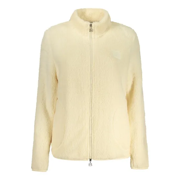 SWEAT-SHIRT BEIGE À FERMETURE ÉCLAIR POUR FEMME LAURA BIAGIOTTI - LAURA BIAGIOTTI