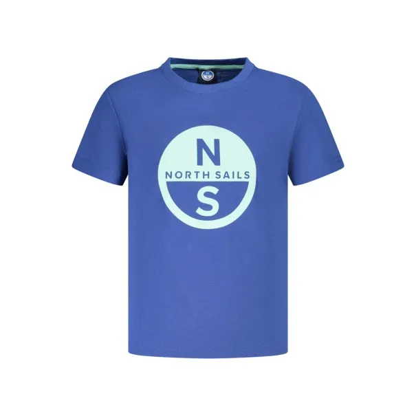 T-shirt à manches courtes pour enfant North Sails, bleu - NORTH SAILS