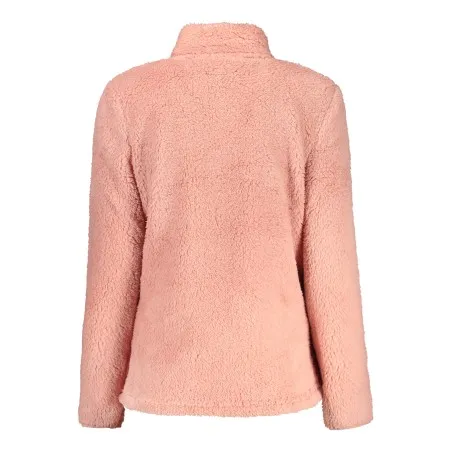 SWEAT-SHIRT ROSE À FERMETURE ÉCLAIR POUR FEMME LAURA BIAGIOTTI - LAURA BIAGIOTTI