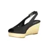 SANDALES POUR FEMMES TOMMY HILFIGER NOIRES - TOMMY HILFIGER