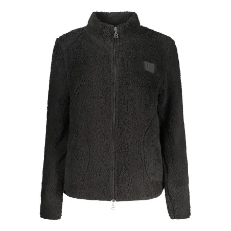 SWEAT-SHIRT NOIR À FERMETURE ÉCLAIR POUR FEMME LAURA BIAGIOTTI - LAURA BIAGIOTTI