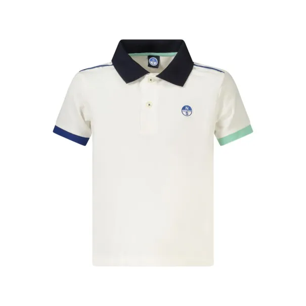 Polo à manches courtes pour enfant North Sails, blanc - NORTH SAILS