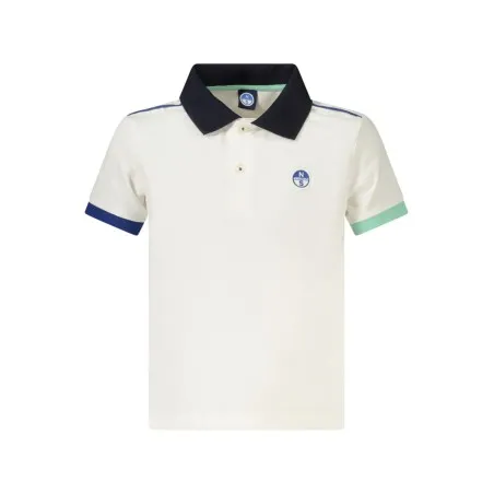 Polo à manches courtes pour enfant North Sails, blanc - NORTH SAILS