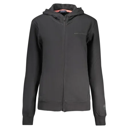 Sweat-shirt zippé noir pour femme North Sails - NORTH SAILS