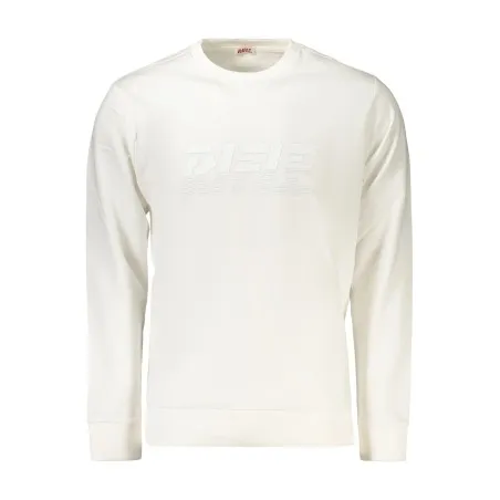 SWEAT-SHIRT BLANC À FERMETURE ÉCLAIR RIFLE POUR HOMME - RIFLE