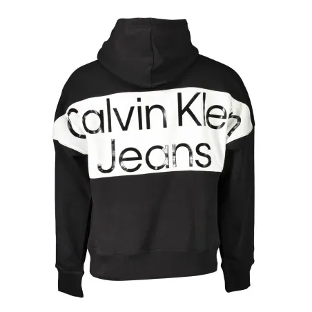 Sweat-shirt zippé noir Calvin Klein pour homme - CALVIN KLEIN