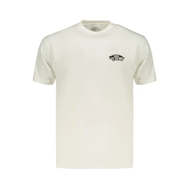 T-shirt blanc à manches courtes Vans pour homme - VANS
