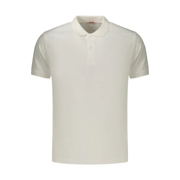 Polo à manches courtes homme blanc à motif fusil - RIFLE