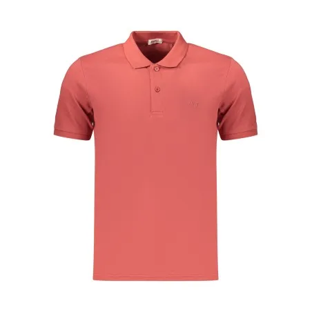 POLO ROUGE À MANCHES COURTES POUR HOMME AVEC MOTIFS DE FUSIL - RIFLE