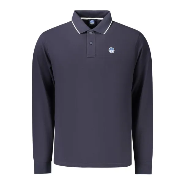 Polo à manches longues pour homme North Sails, bleu - NORTH SAILS