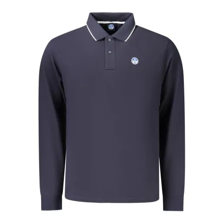 Polo à manches longues pour homme North Sails, bleu - NORTH SAILS