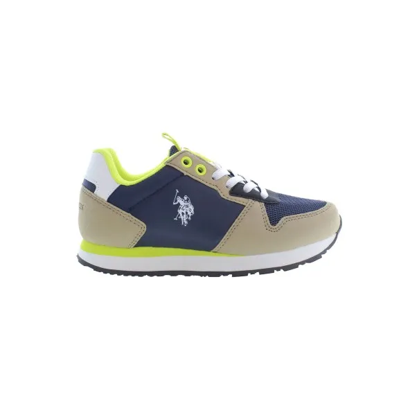 US POLO ASSN. CHAUSSURES DE SPORT BLEUES POUR ENFANTS - U.S. POLO ASSN
