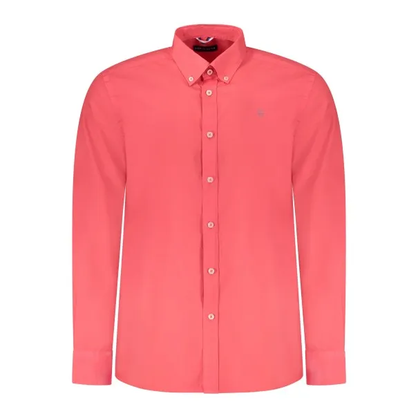 CHEMISE À MANCHES LONGUES POUR HOMMES NORTH SAILS ROUGE - NORTH SAILS