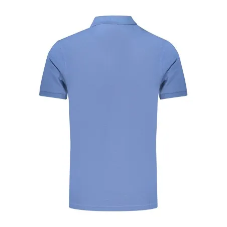 Polo à manches courtes homme bleu à motif fusil - RIFLE