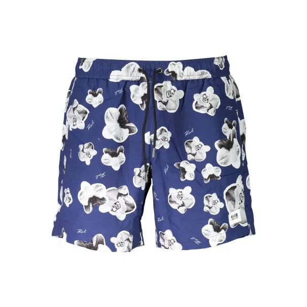 BAS DE MAILLOT DE BAIN KARL LAGERFELD BEACHWEAR HOMME BLEU - KARL LAGERFELD BEACHWEAR