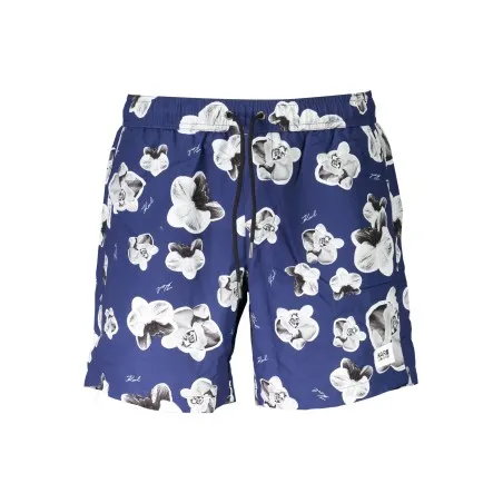 BAS DE MAILLOT DE BAIN KARL LAGERFELD BEACHWEAR HOMME BLEU - KARL LAGERFELD BEACHWEAR