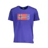 T-SHIRT MANCHES COURTES HOMME NORVÈGE 1963 BLEU - NORWAY 1963