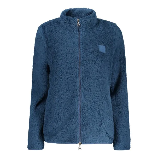 SWEAT-SHIRT BLEU À FERMETURE ÉCLAIR POUR FEMME LAURA BIAGIOTTI - LAURA BIAGIOTTI