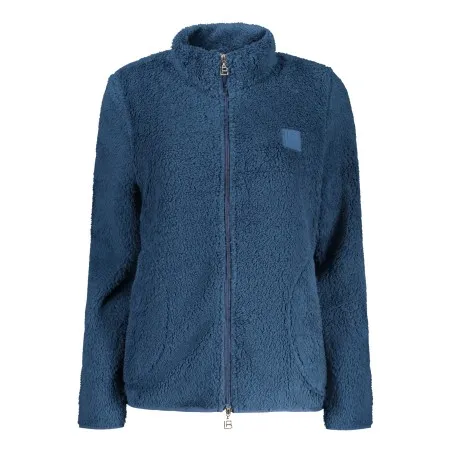 SWEAT-SHIRT BLEU À FERMETURE ÉCLAIR POUR FEMME LAURA BIAGIOTTI - LAURA BIAGIOTTI