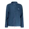 SWEAT-SHIRT BLEU À FERMETURE ÉCLAIR POUR FEMME LAURA BIAGIOTTI - LAURA BIAGIOTTI