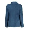 SWEAT-SHIRT BLEU À FERMETURE ÉCLAIR POUR FEMME LAURA BIAGIOTTI - LAURA BIAGIOTTI