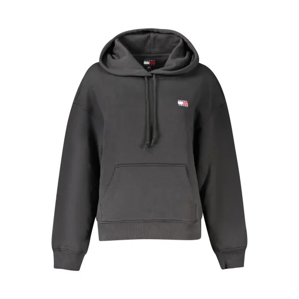 Sweat-shirt Tommy Hilfiger sans fermeture éclair pour femme Noir - TOMMY HILFIGER